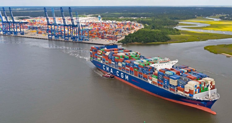 To stay competitive as a top 10 U.S. container port, Port of Charleston is expanding its rail facilities and extending the terminal's wharf to create space for more ship-to-shore cranes.