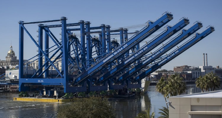 Berth and container yard renovations at The Port of Savannah will enable the terminal to reach an annual capacity of 2 million TEUs.