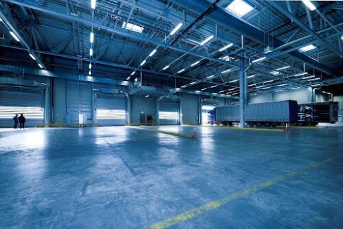 warehouse for supply chain and logistics in urban areas