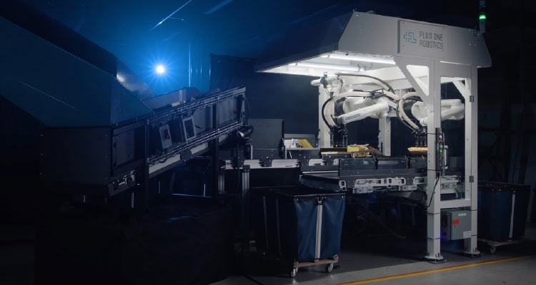 Plus One Robotics' AI-powered robotic system