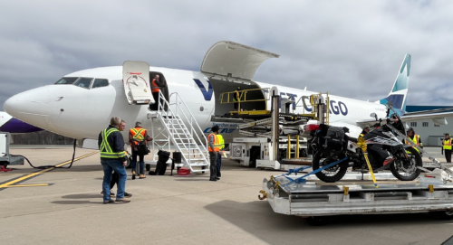 WestJet Cargo launches BikeAir the safest and smoothest motorcyle air transportation option 1 e1690483289930