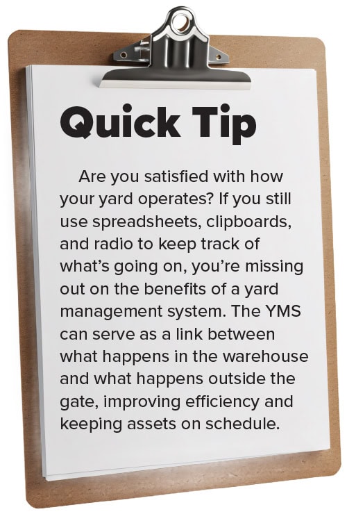 Quick tip text on a clipboard.