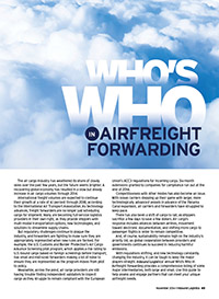 Whos Who in Airfreight Forwarding 2014
