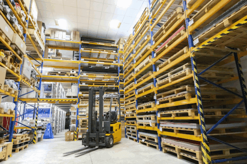 Digital twin in supply chain management warehouse