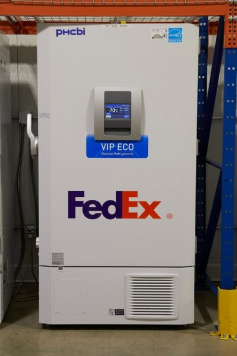 fedex refrigerator