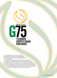 G75: Inbound Logistics™ Green Supply Chain Partners