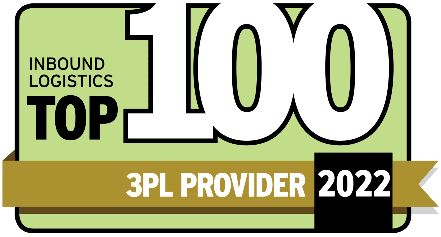 Download Top 100 3PL Badges Inbound Logistics