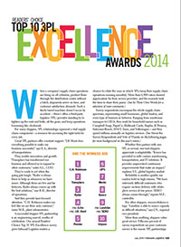 Top 10 3PL Excellence Awards