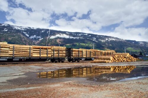 transporting lumber
